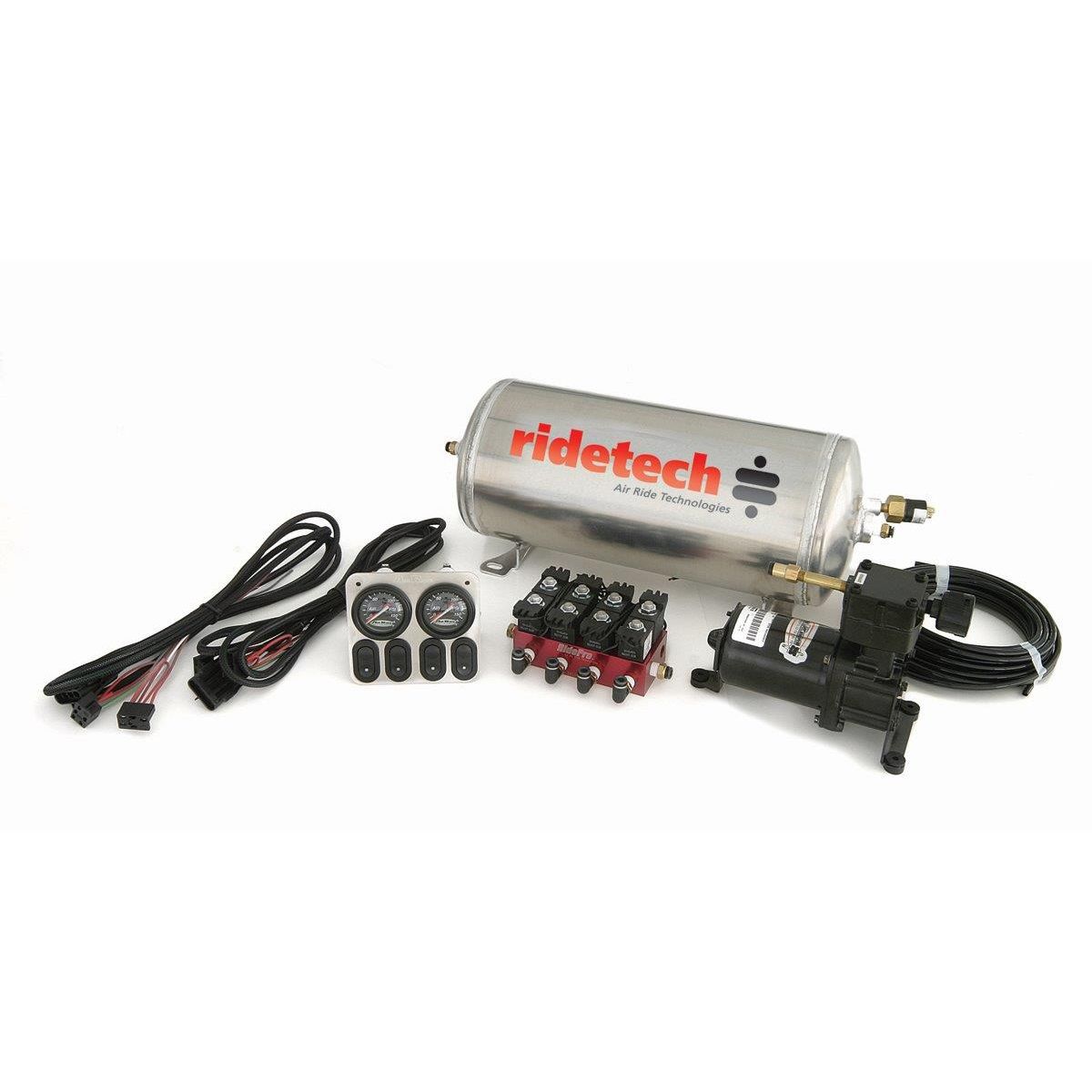 RidePro Analog 4 way air suspension control system with 3 gallon tank.