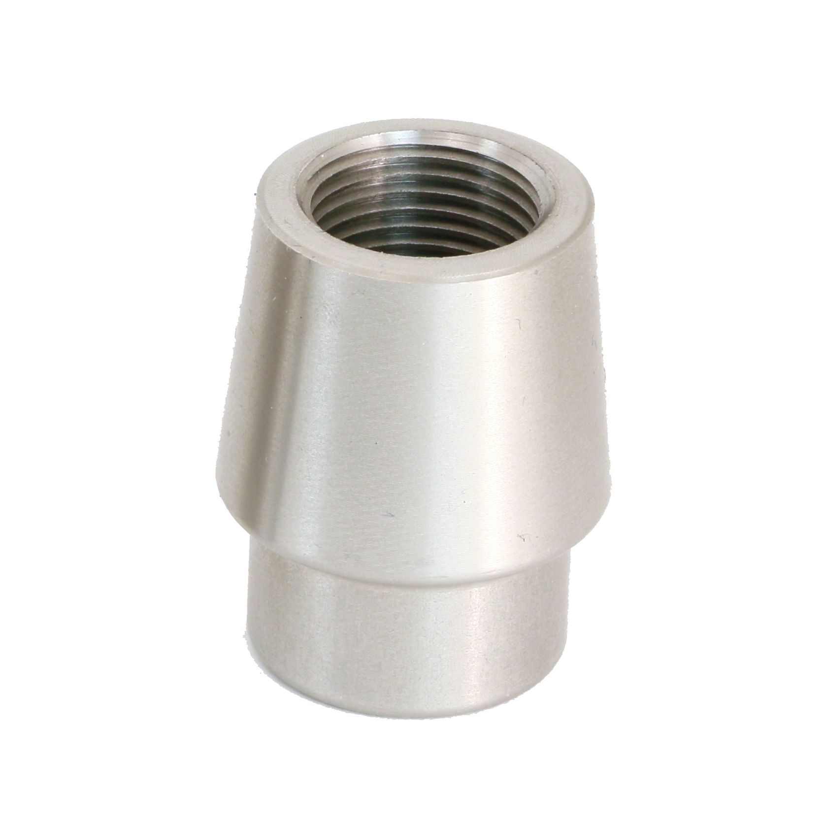 Stainless threaded bar end (bung) with 3/4?-16 right hand thread.