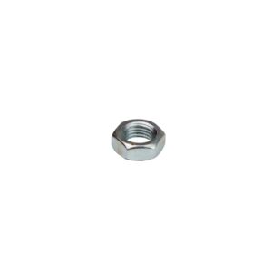 Thin jam nut, 3/8-24, zinc plate. Used on Ridetech smooth body shock stem.