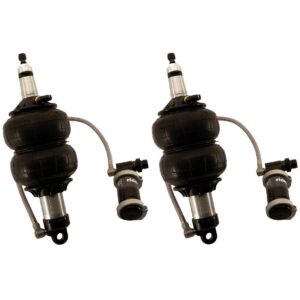 Front TQ Shockwaves for 1955-1957 Bel Air. For use w/ Ridetech lower arms.