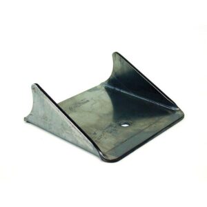 Weld-on rear lower air spring bracket for 3" axle housing, uncoated.