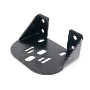 Bolt-On rear upper air spring bracket, powder coated black.