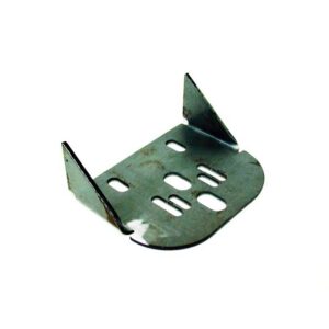 Weld-On rear upper air spring bracket, uncoated.