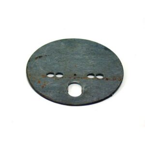 Air spring patten plate, centered, 1/8" thick x 5.5" O.D.