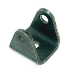 Shock bracket, powder coat black.