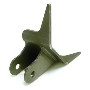 Tri link left frame bracket assembly, uncoated.