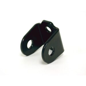Bolt-On panhard bar frame bracket, powder coated black.
