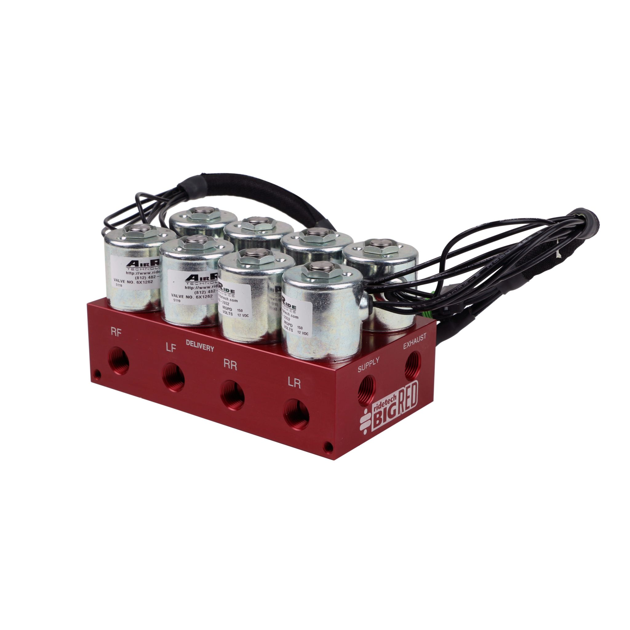 BigRed 4-Way valve with 3/8" NPT ports.