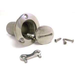 CoolCap gas cap, stainless steel with 1.5" neck.