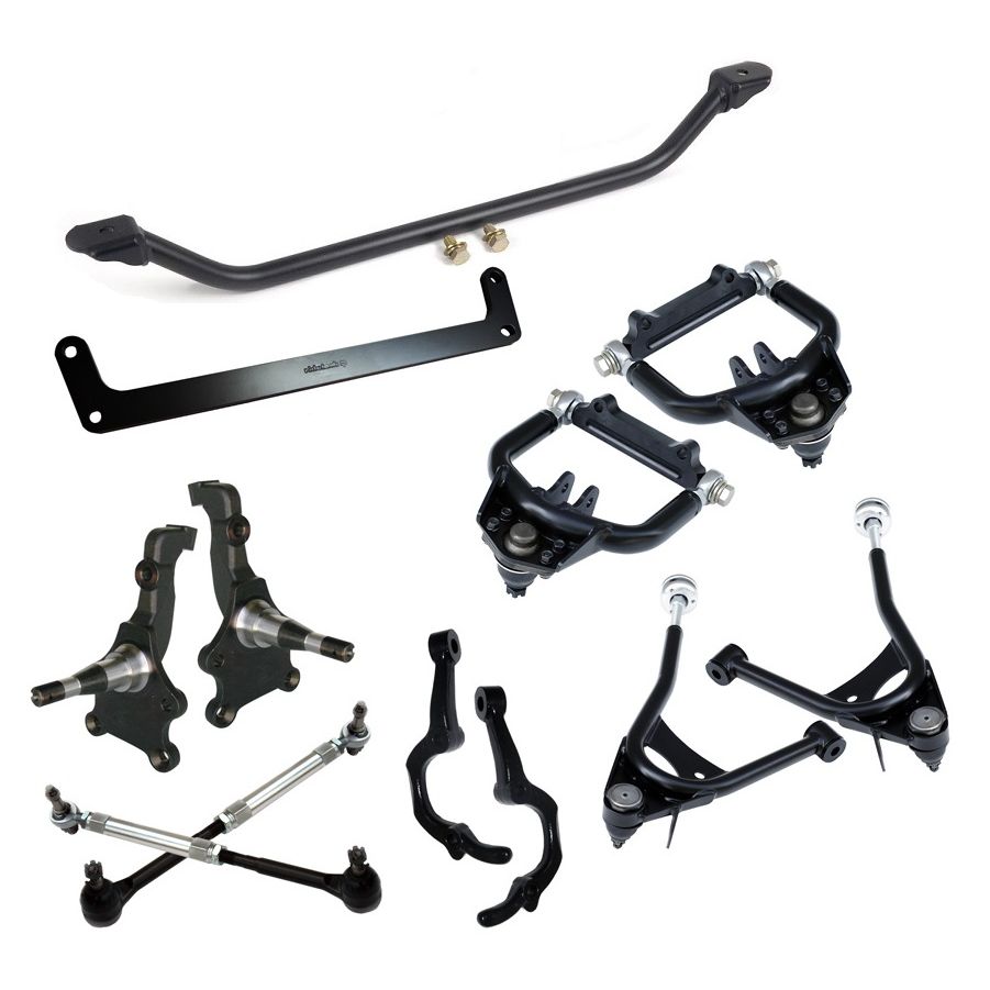 TruTurn system for 1964-1966 Mustang. For use with Coil-Overs or Shockwaves.