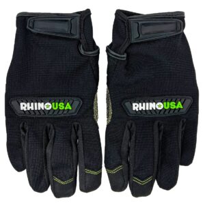 RHINO USA RECOVERY GLOVES (BLACK)