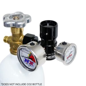 Billet Adjustable Co2 Regulator (0-475PSI) with Gauges