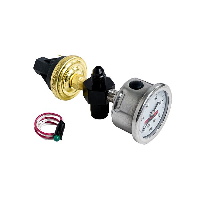 Water Methanol Low Pressure Saftey Switch (Stainless Steel Braided Line)