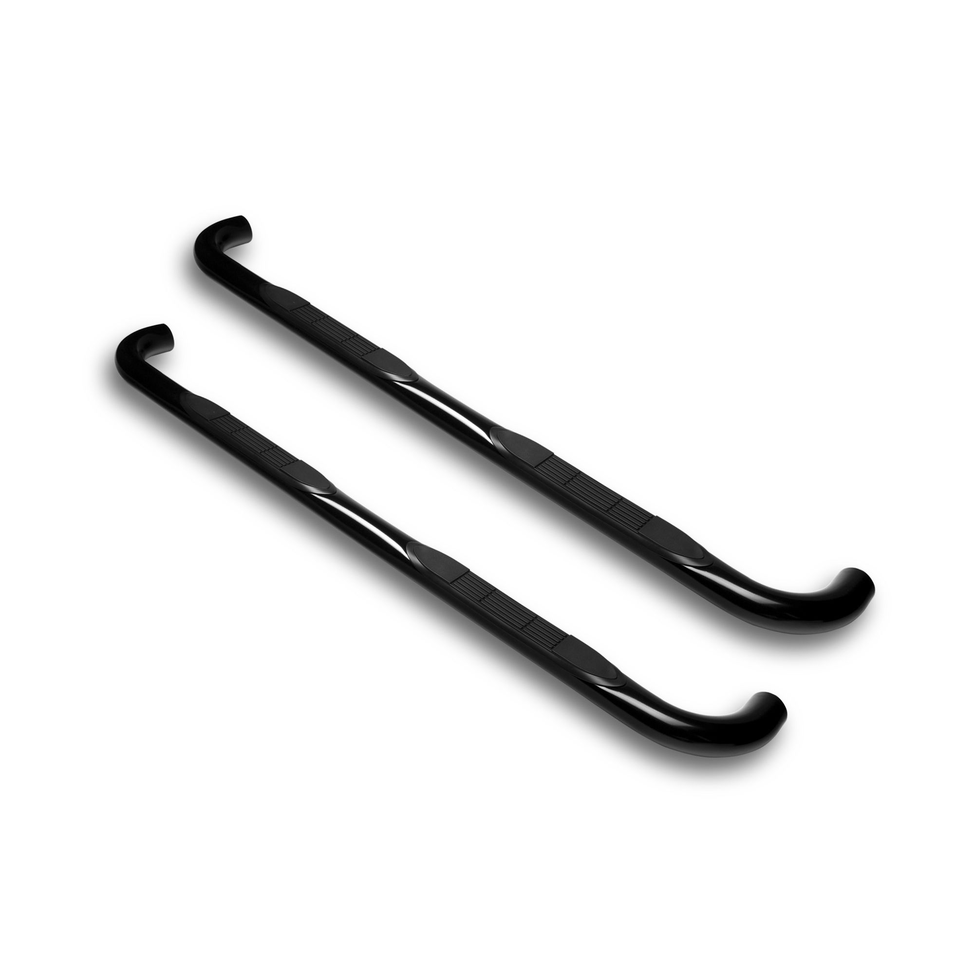 Armordillo 1999-2018 Gmc Sierra - Regular Cab - Body Mount  4in. Oval Black Side Step bars
