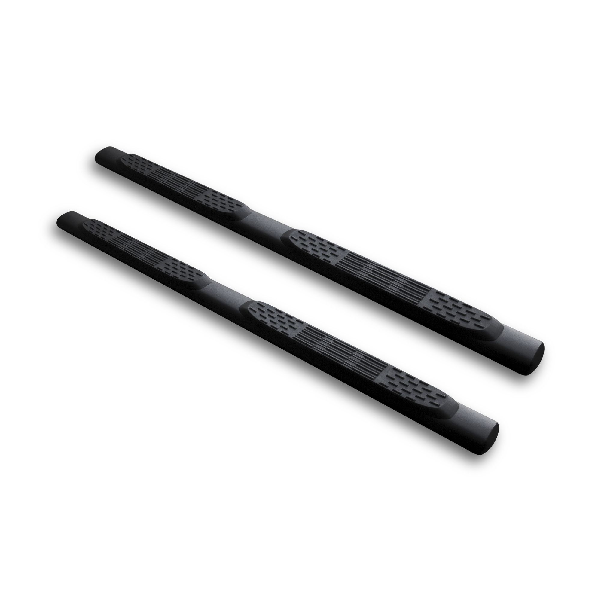 Armordillo 1999-2016 Ford Super Duty F-250 - Supercrew  4in. Oval Matte Black Side Step bars