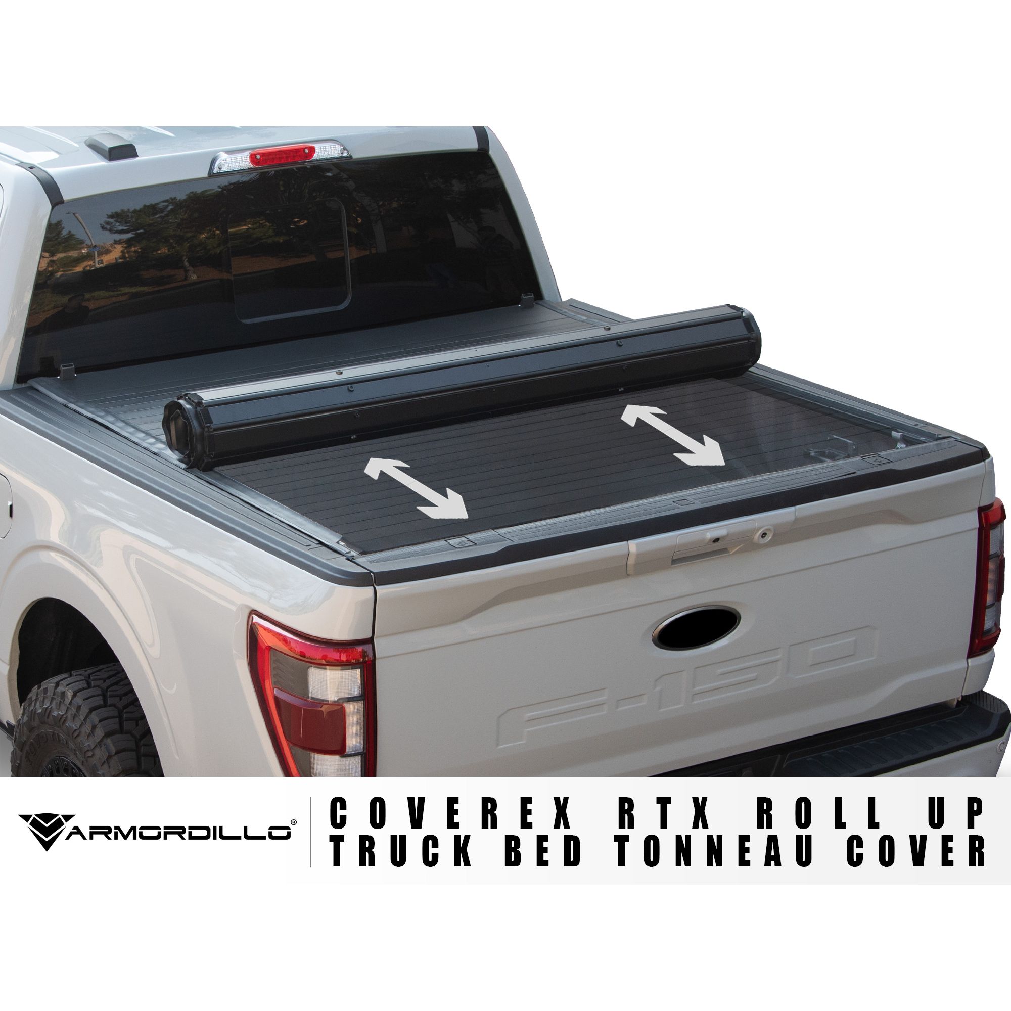 2007-2013 Toyota Tundra CoveRex RTX Roll Up Truck Bed Tonneau Cover (6.5' Bed)