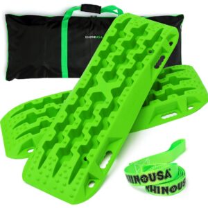 RHINO USA RECOVERY TRACTION BOARDS - GREEN (PAIR)